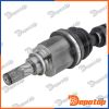 Demi-Arbre de Transmission gauche pour NISSAN | NPW-NS-144, 241497